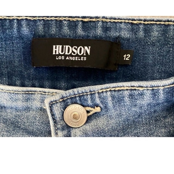 HUDSON Wide Leg Crop Jeans - Picture 5 of 6